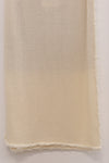 SWAYING/KNIT hairy hem stitching straight skirt SW24SS3B02 off-white PS79